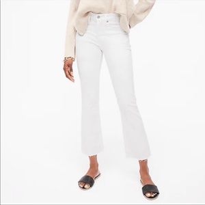 NWT J.Crew Billie Demi Boot Crop Jean Size 25 Petite
